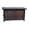 Flash Furniture Black/Espresso 50,000 BTU Patio Fire Pit Table YO-GYM81008-BK-GG - alternate 8